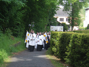 Prozession zur Pilgerkirche